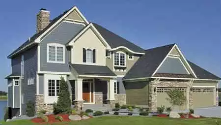 image of 2 story cottage house plan 1659