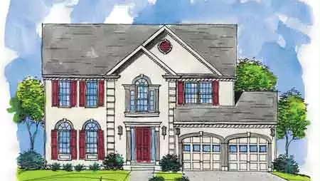 image of four bedroom house plan 1313