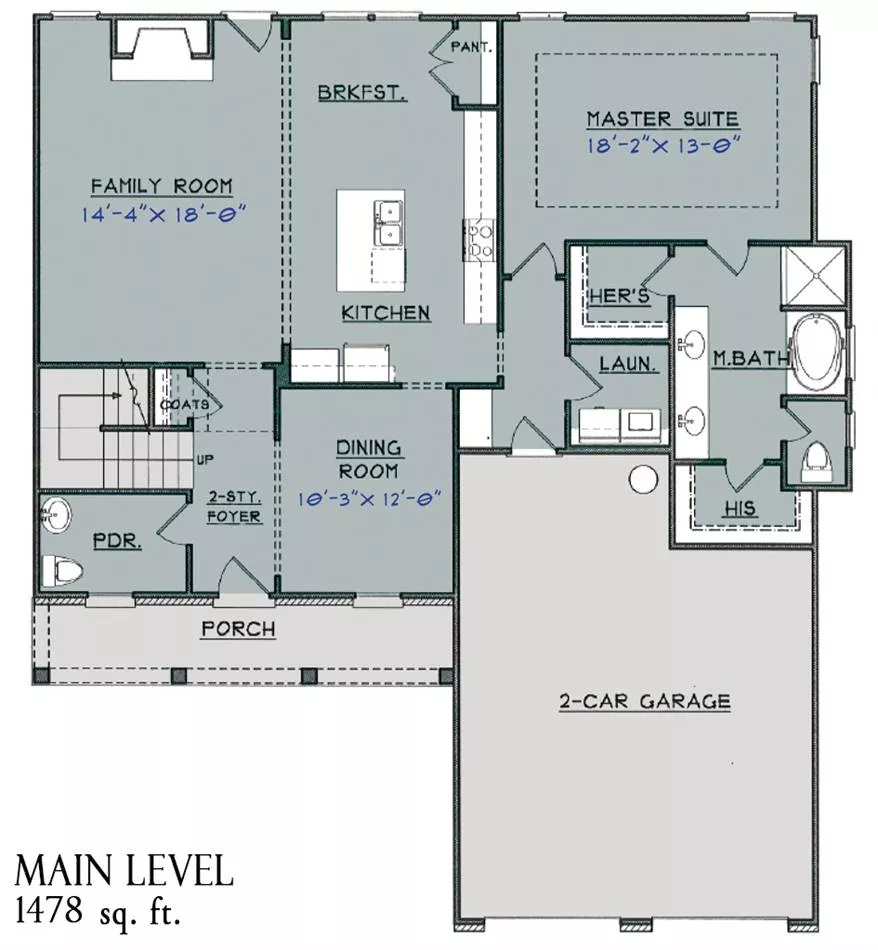 Attractive Traditional Style House Plan 2024 Tanyard Creek 2024