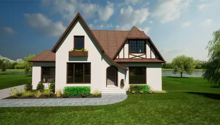 image of lake house plan 11720