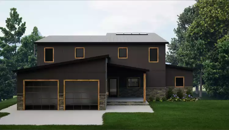 image of modern house plan 11784