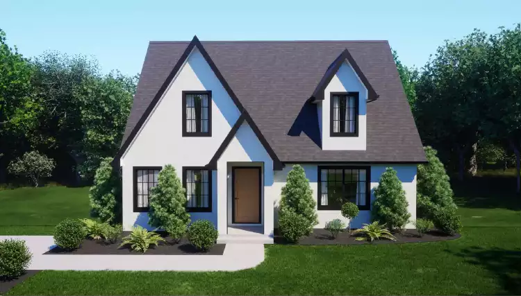 image of european house plan 11785