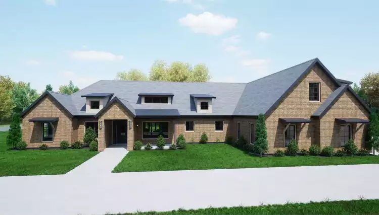 image of 1.5 story house plan 11836