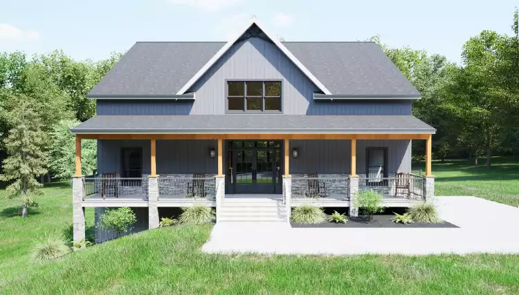 image of lake house plan 11858