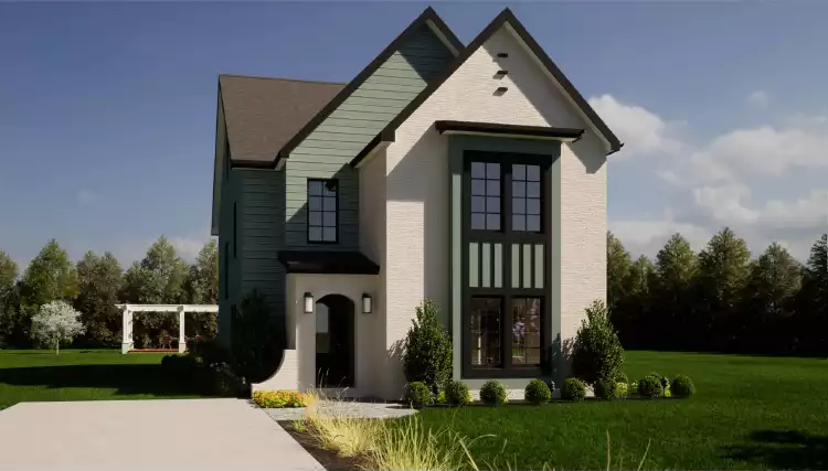 image of transitional house plan 11924