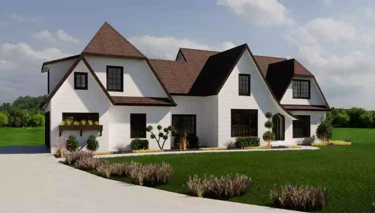 image of 2 story french country house plan 11930