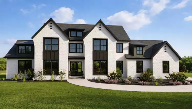 image of french country house plan 12006