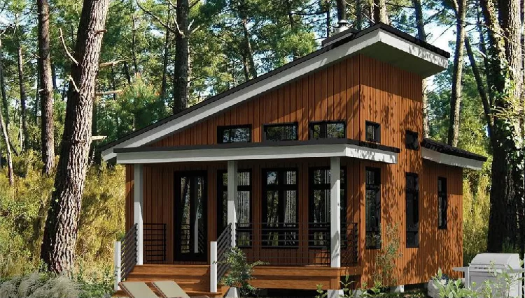 image of tiny house plan 9892