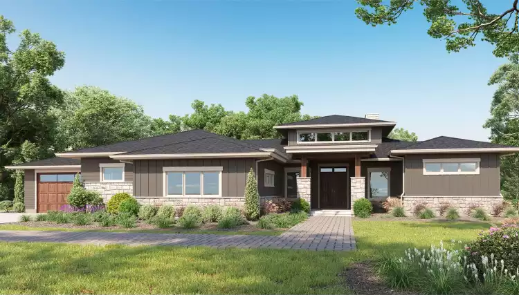 image of contemporary house plan 11286