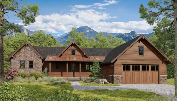 image of lake house plan 11299