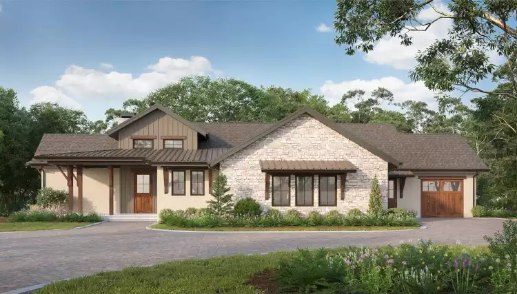 image of southwest house plan 11473