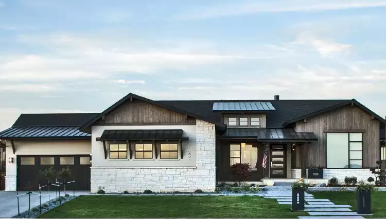 image of modern house plan 11578