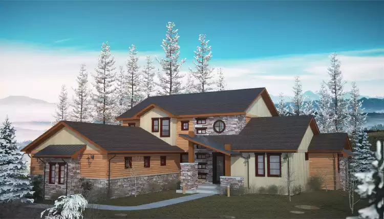 image of 3001 - 3500 square feet house plan 11590