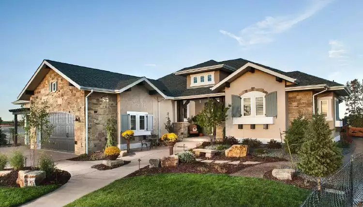 image of small modern house plan 11596