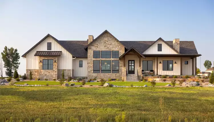image of modern house plan 12098