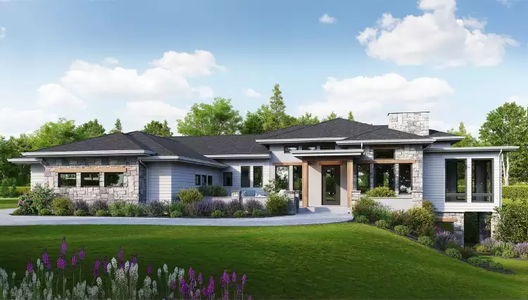 image of ranch house plan 12243