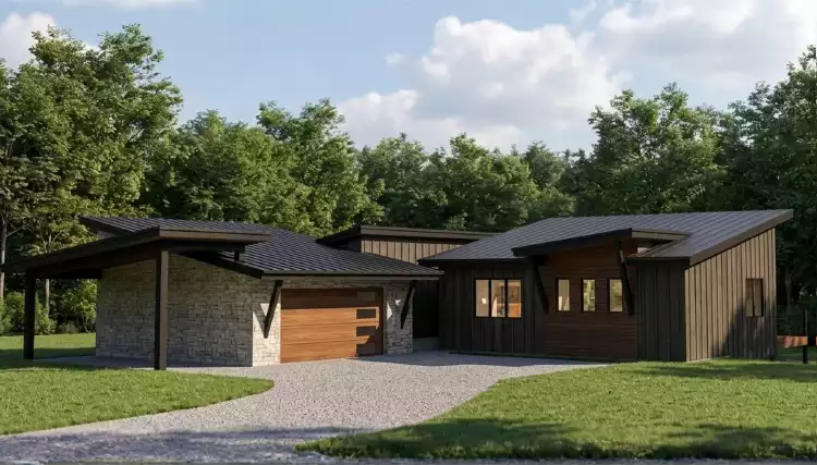 image of 2 bedroom house plan 12683