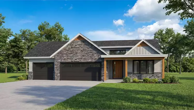 image of country house plan 12684