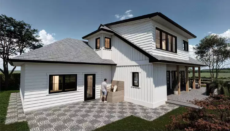 Port Orford | Farmhouse Style House Plan 10614 - 10614