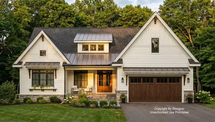 image of contemporary house plan 10576