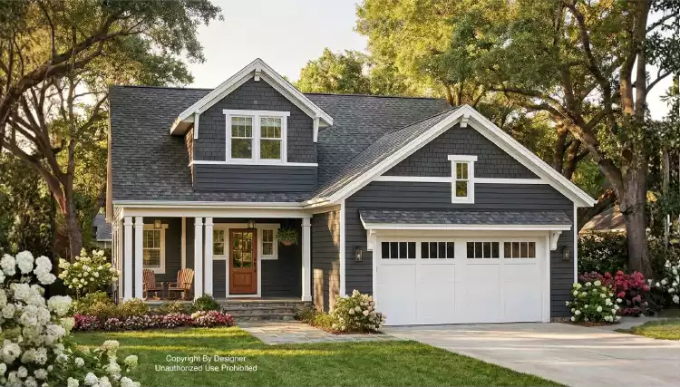 image of farmhouse plan 10747