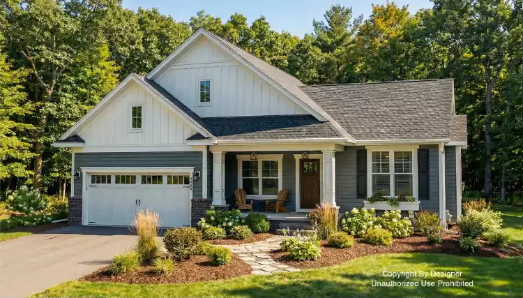 image of small country house plan 11019