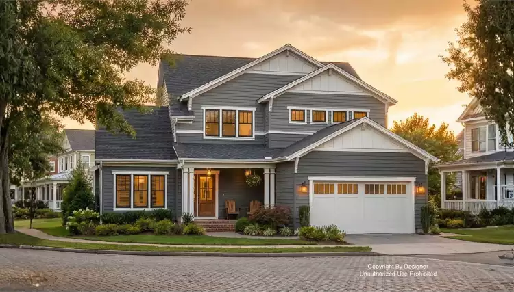 image of modern farmhouse plan 11640