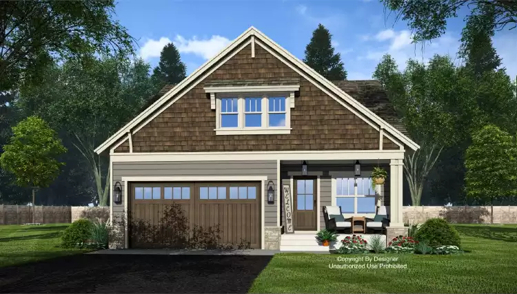 image of farmhouse plan 11691