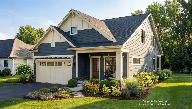 image of 2 story farmhouse plans with porches plan 11692