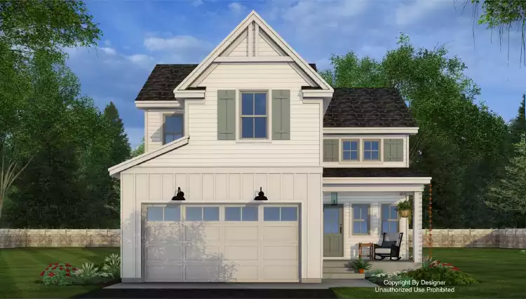 image of farmhouse plan 11725