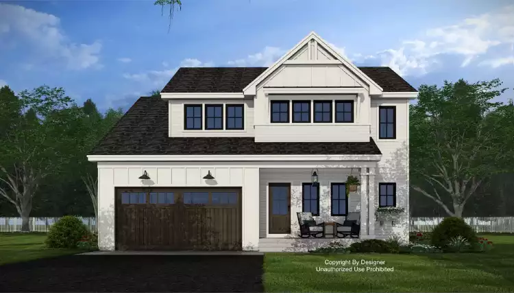 image of farmhouse plan 11790