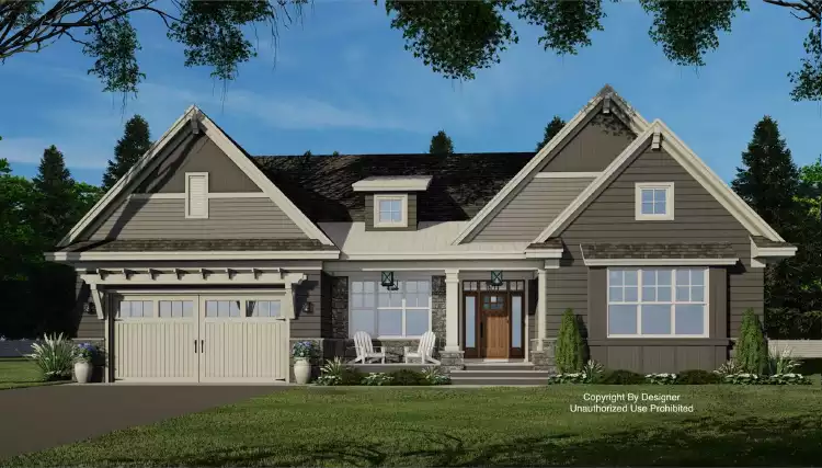 image of country house plan 11798