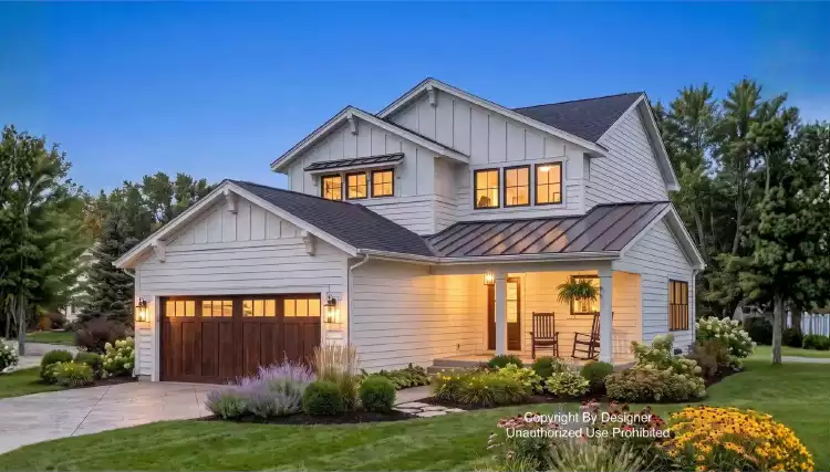 image of michigan house plan 12863