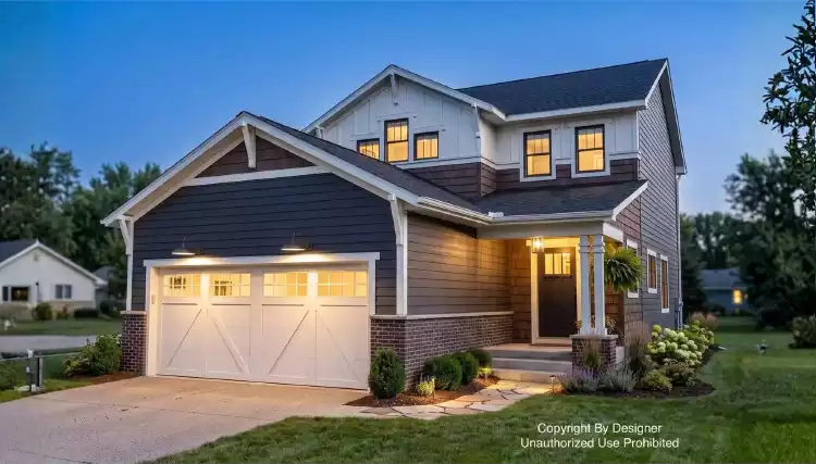 image of michigan house plan 12865