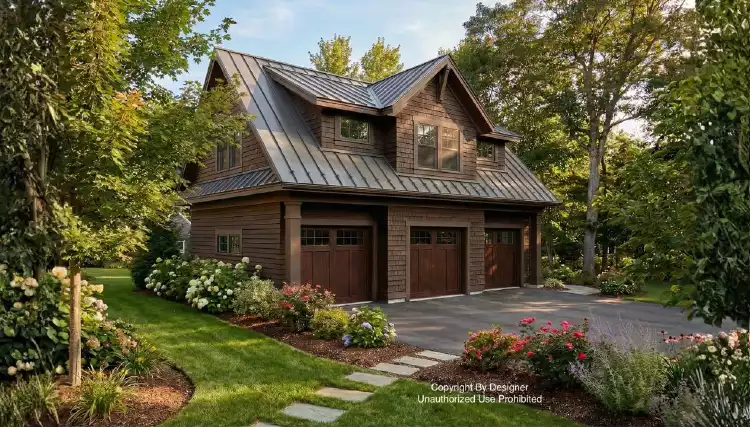 image of garage house plan 1994