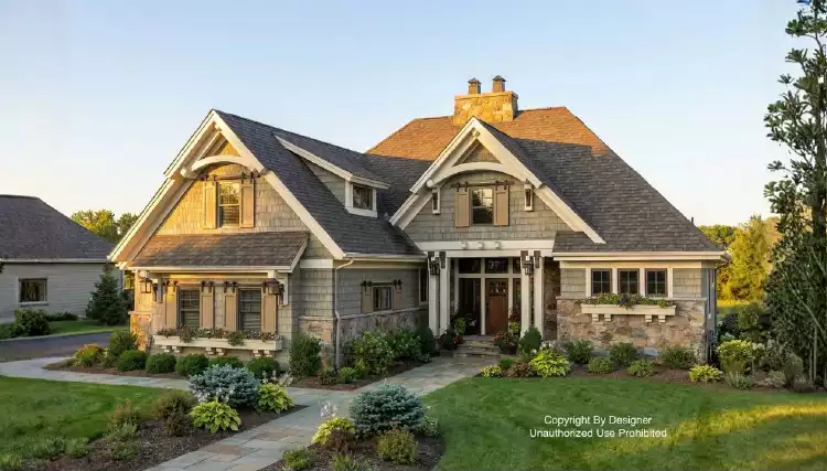 image of ranch house plan 2003