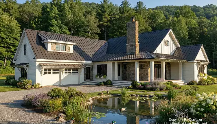 image of ranch house plan 2447