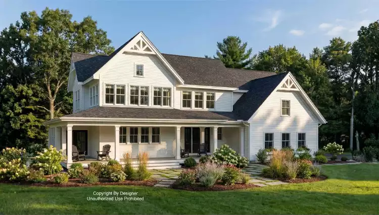 image of farmhouse plan 4328