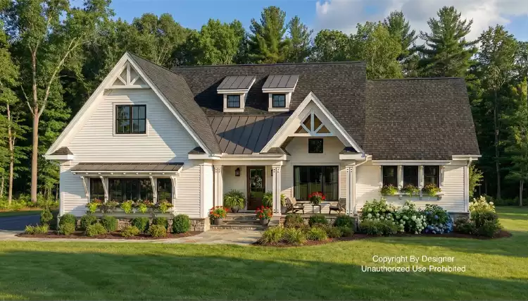 image of ranch house plan 7206