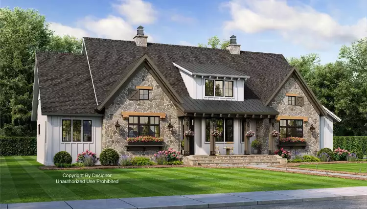 image of 2501 - 3000 square feet house plan 8774