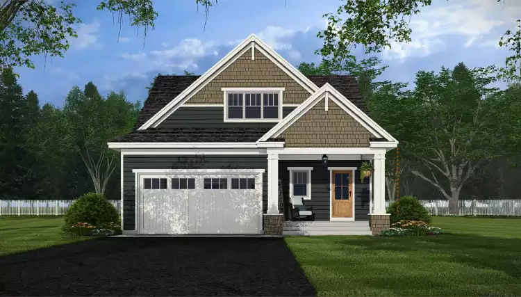 image of affordable modern farmhouse plan 9421