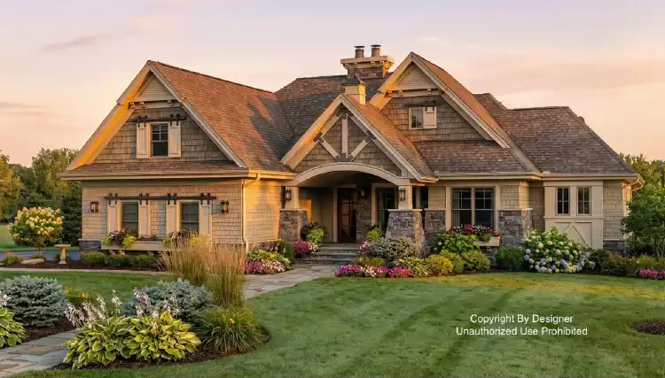 image of bungalow house plan 9663