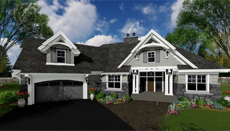 image of this old house plan 9715