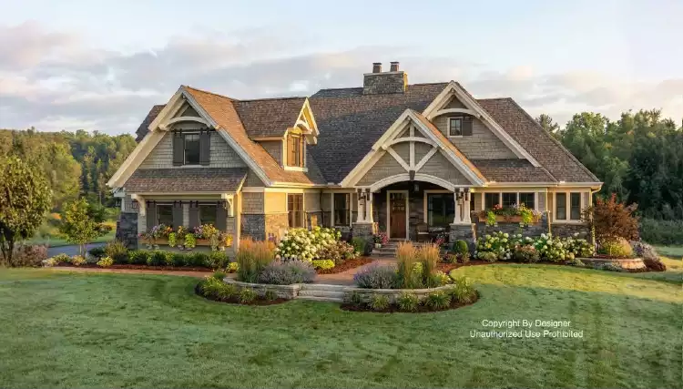 image of ranch house plan 9716