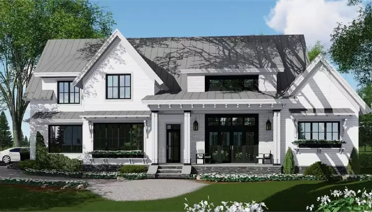 image of country house plan 3404