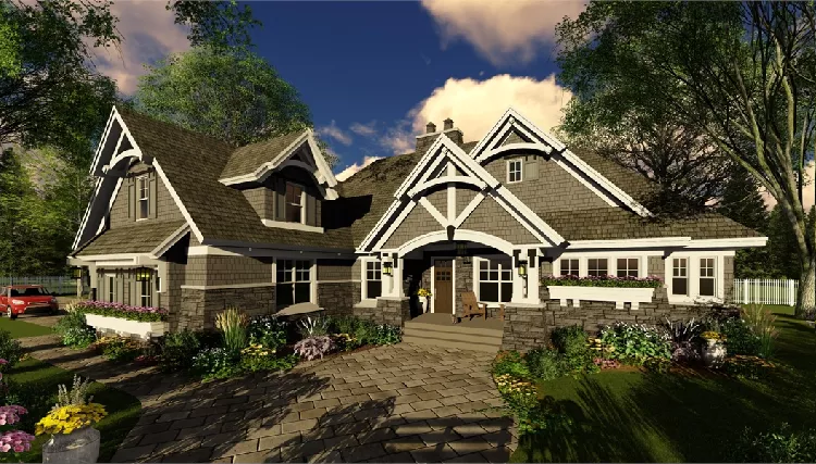 image of this old house plan 9716