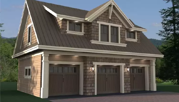 image of small craftsman house plans with garage plan 1994