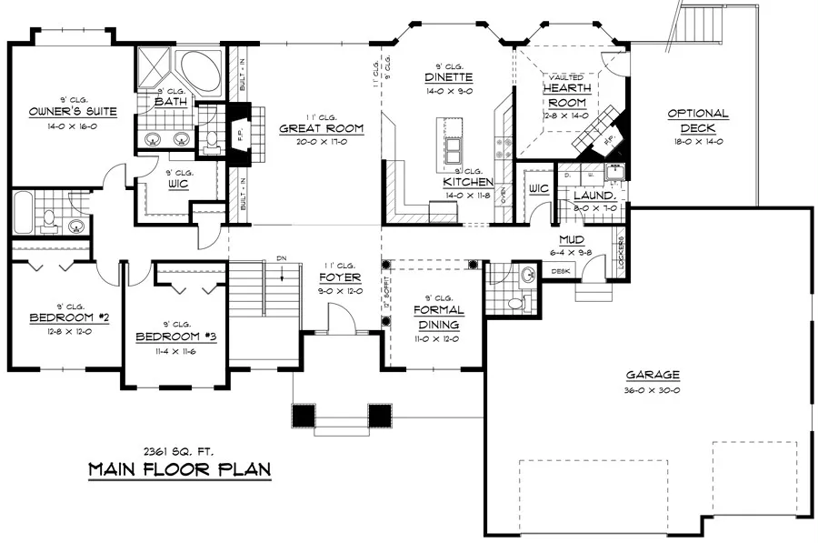 1st Floor Plan