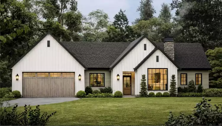 image of small farmhouse plan 10097