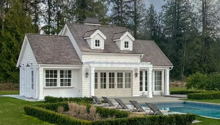 image of pool house plan 10506